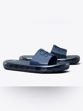 TORY BURCH BUBBLE JELLY SLIDES - SIZE 9 -  NWT